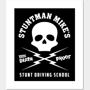 Stuntman M. - Stunt Driving School Posters and Art